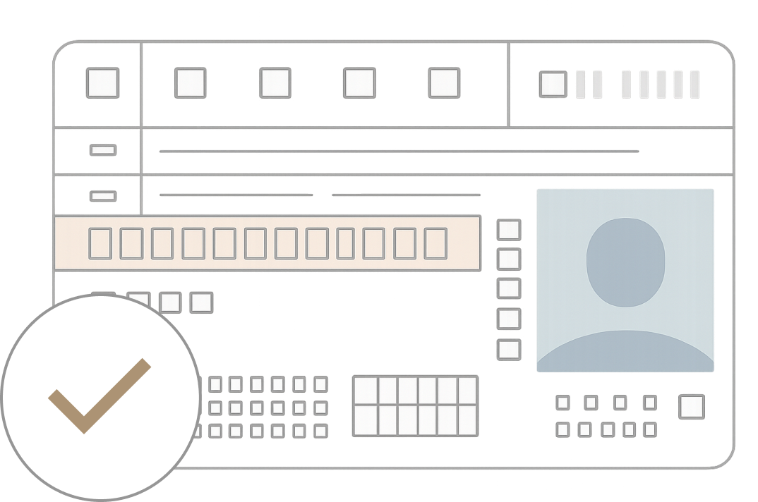 身分証明書提出済