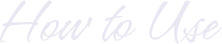use